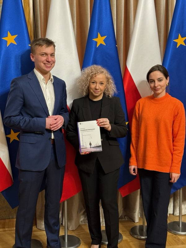 Spotkanie Michała Gulczyńskiego z minister Kotulą